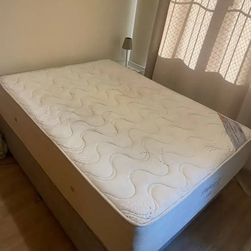 Colchão depois da higienização NS Clean & Comfort