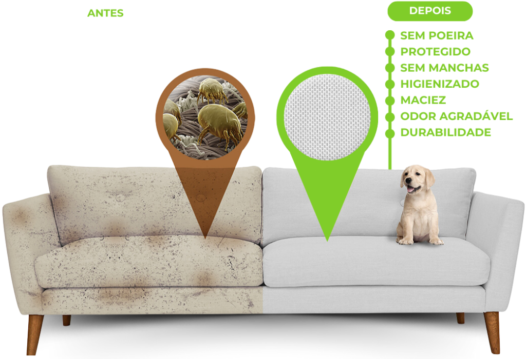NS Clean & Comfort Higienização e Impermeabilização de Estofados em Carapicuíba